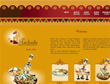 Tablet Screenshot of casamachadomex.com